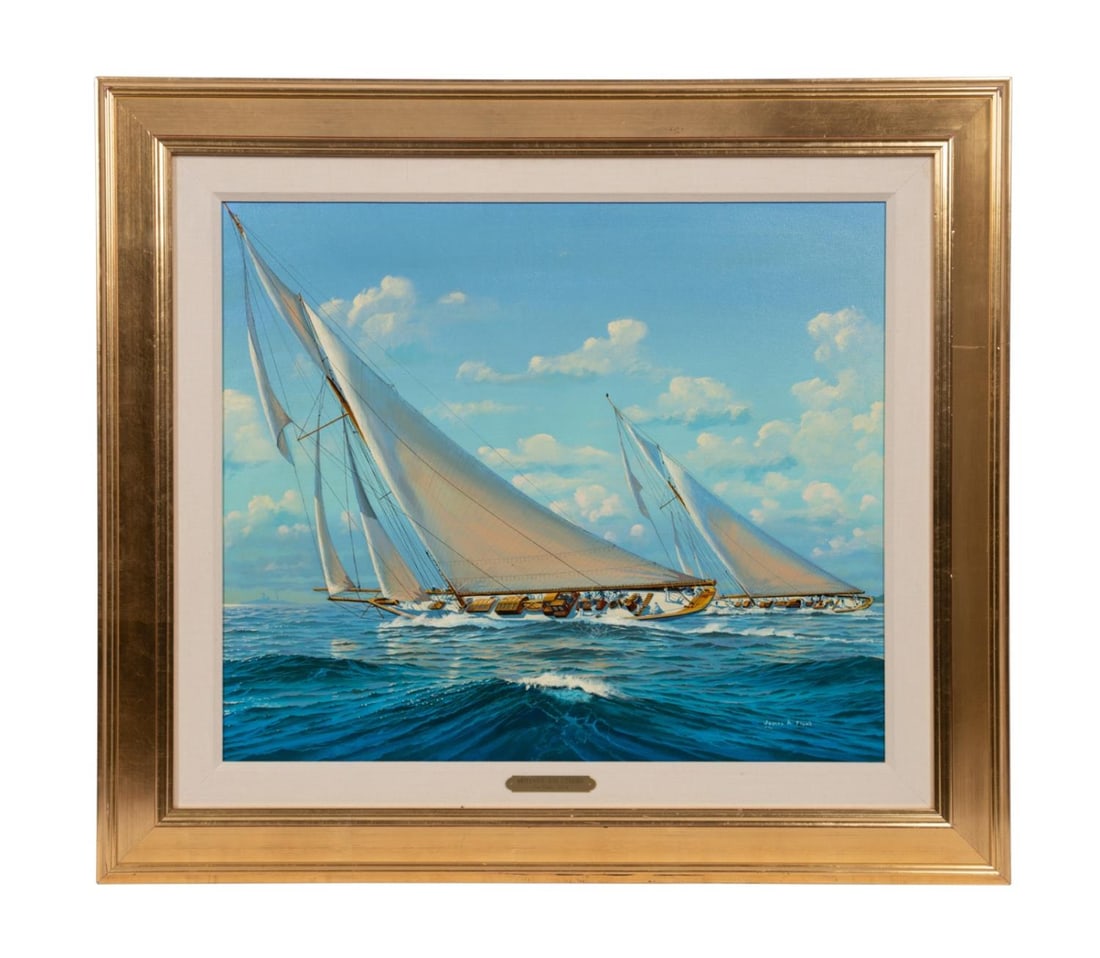 JAMES A. FLOOD MARITIME SCENE