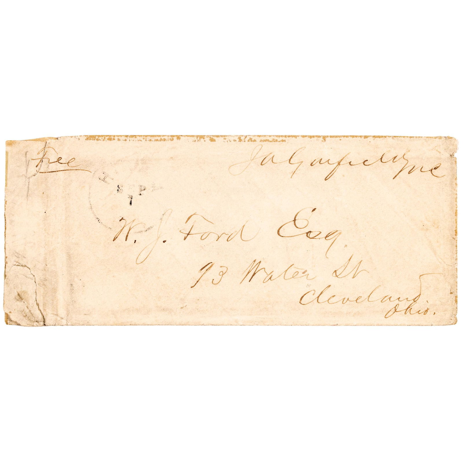 JAMES A. GARFIELD SIGNATURE
