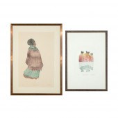 JAMES A. ROME, PAIR OF LITHOGR