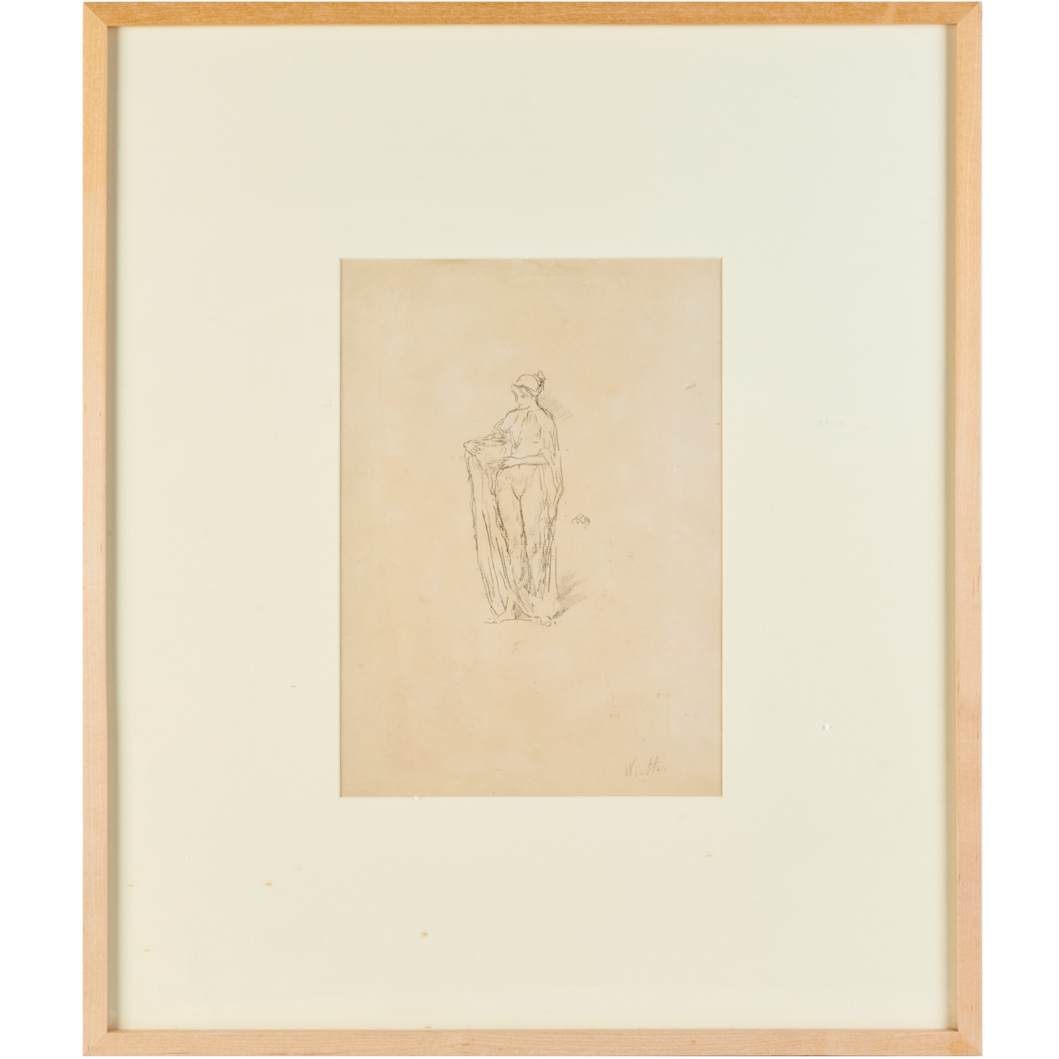 JAMES A.M. WHISTLER, B/W