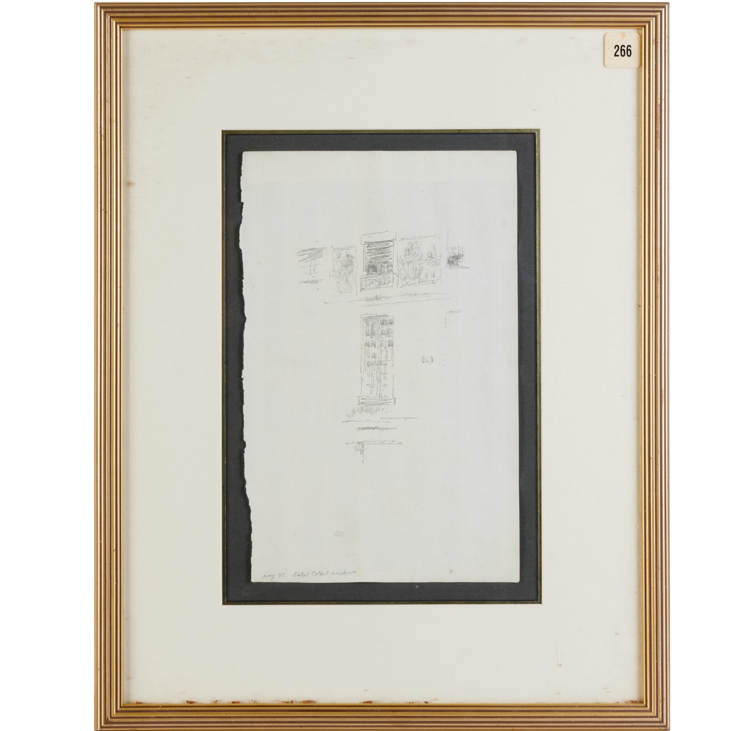 JAMES A.M. WHISTLER, B/W