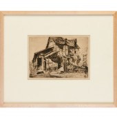 JAMES A.M. WHISTLER, ETCHING,