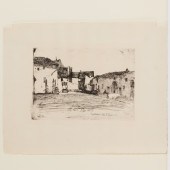 JAMES A.M. WHISTLER, ETCHING,