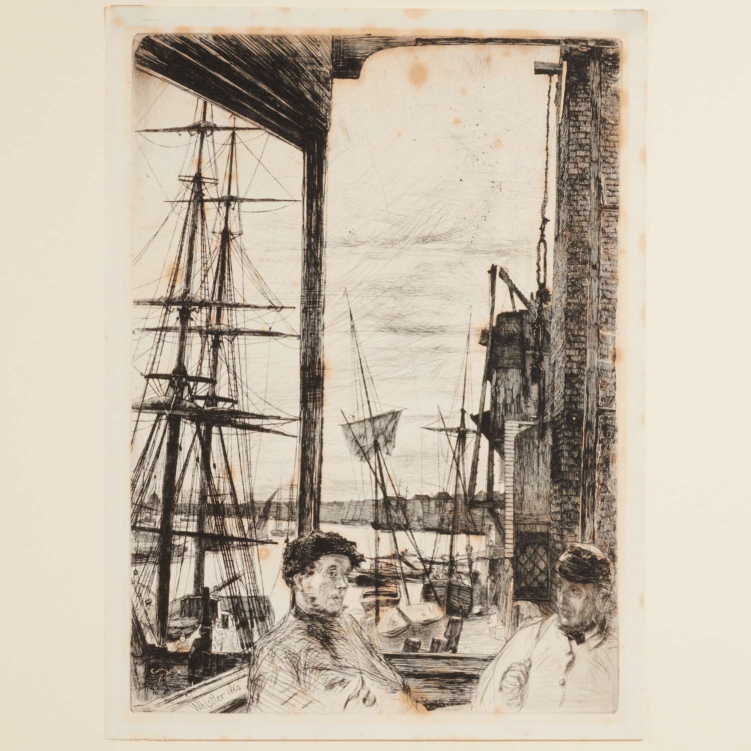 JAMES A.M. WHISTLER, THAMES SET