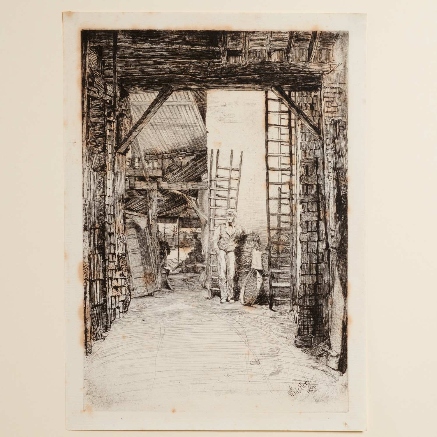 JAMES A.M. WHISTLER, THAMES SET