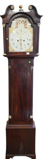 JAMES ARGO MAHOGANY TALL CASE