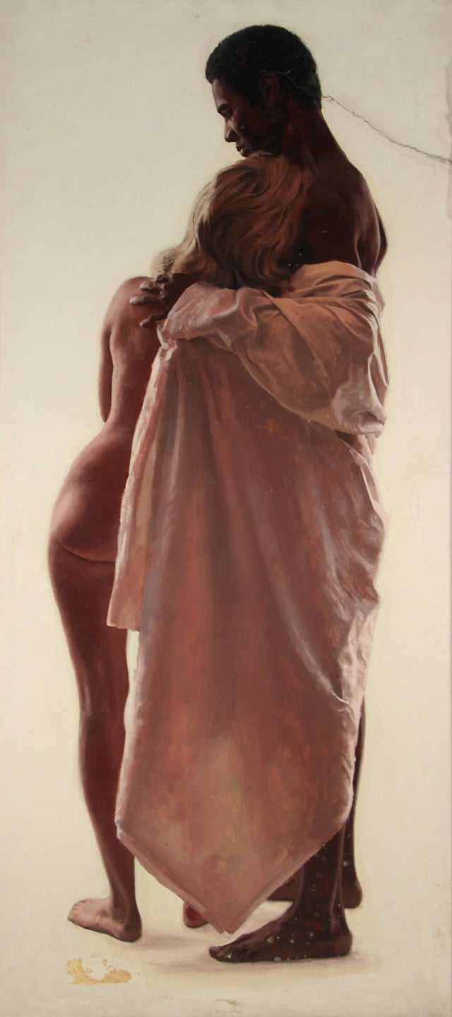 JAMES BAMA (AMERICAN, B. 1926). Oil