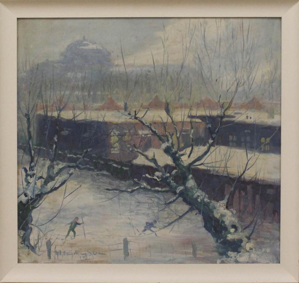 JAMES BLANDING SLOAN OIL ON