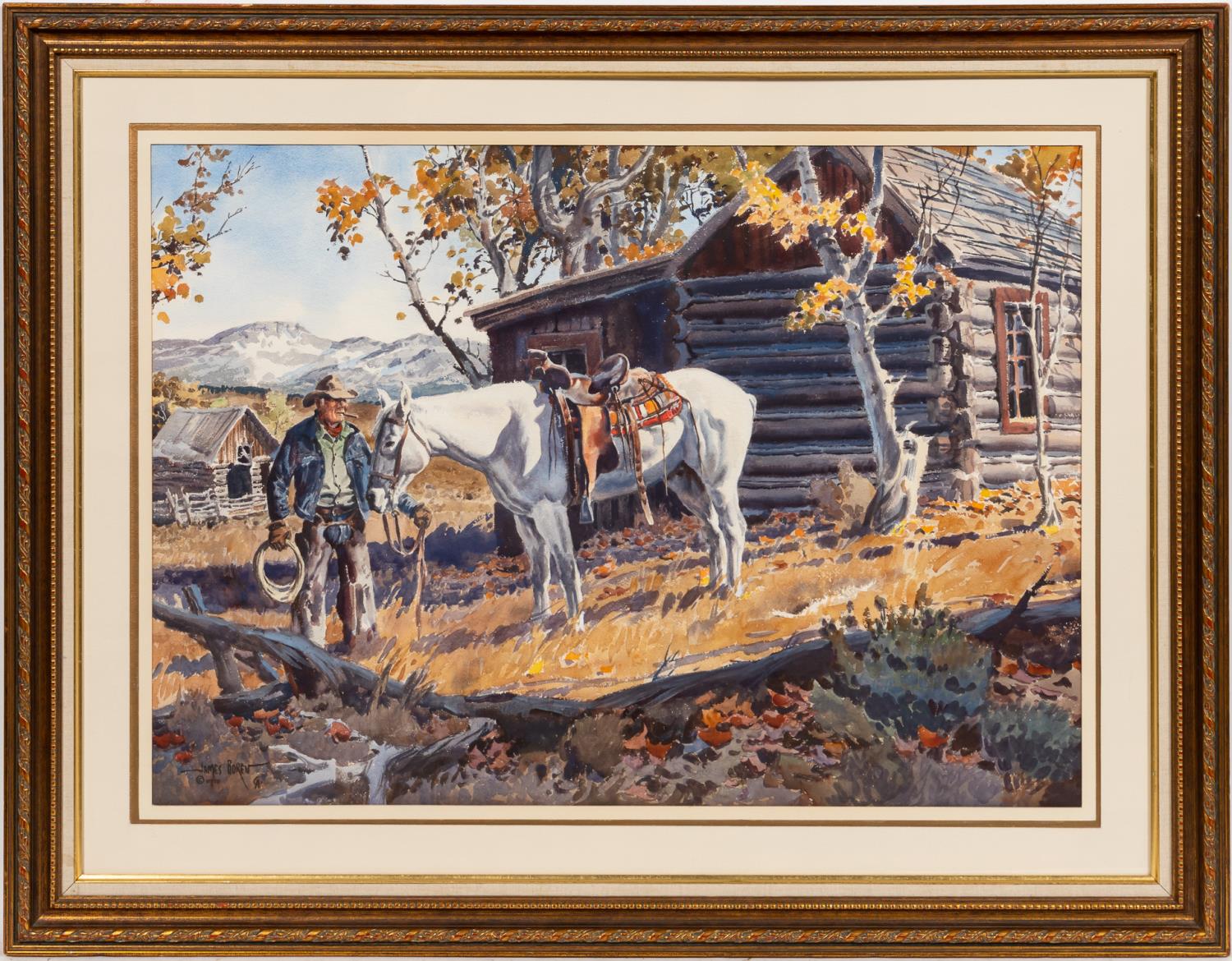 JAMES BOREN, "LANDSCAPE WITH