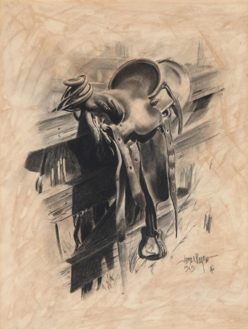 JAMES BOREN, UNTITLED (SADDLE),