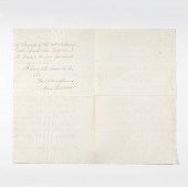 James Buchanan LS as Secretary