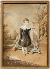 James Childe miniature portrai