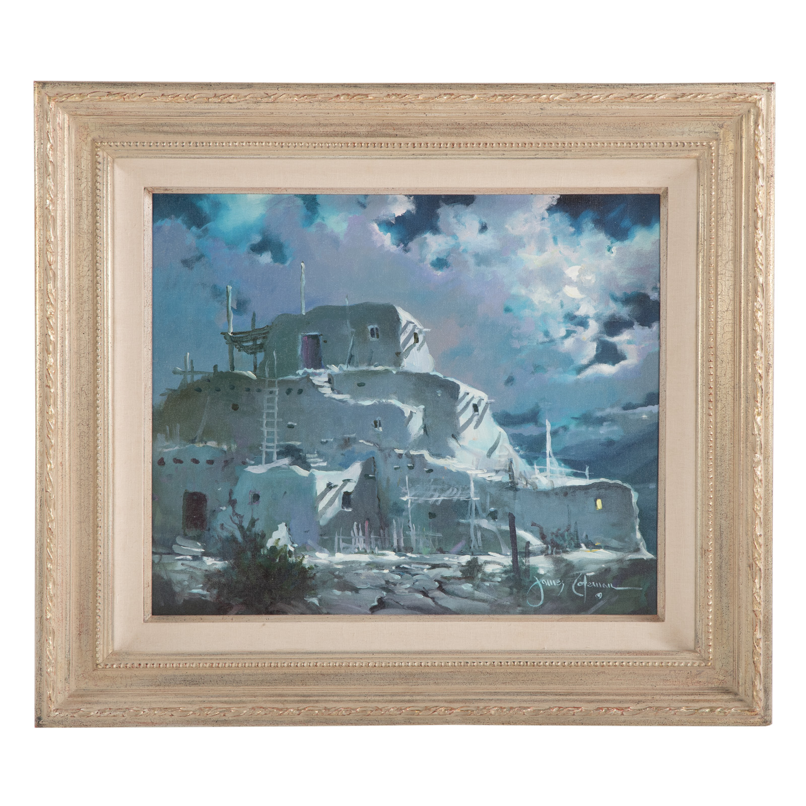 JAMES COLEMAN."MOONLIGHT," OIL