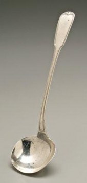 James Conning coin silver ladl