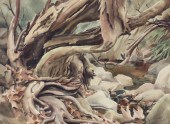 JAMES COUPER WRIGHT WATERCOLOR