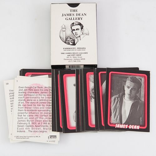JAMES DEAN GALLERY TRIVIA CARD