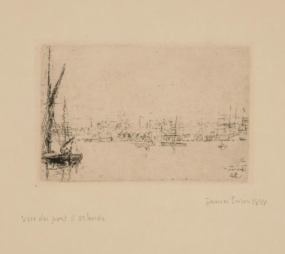 JAMES ENSOR (BELGIAN 1860-1949),