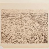 JAMES ENSOR, ETCHING, 1895 Jam