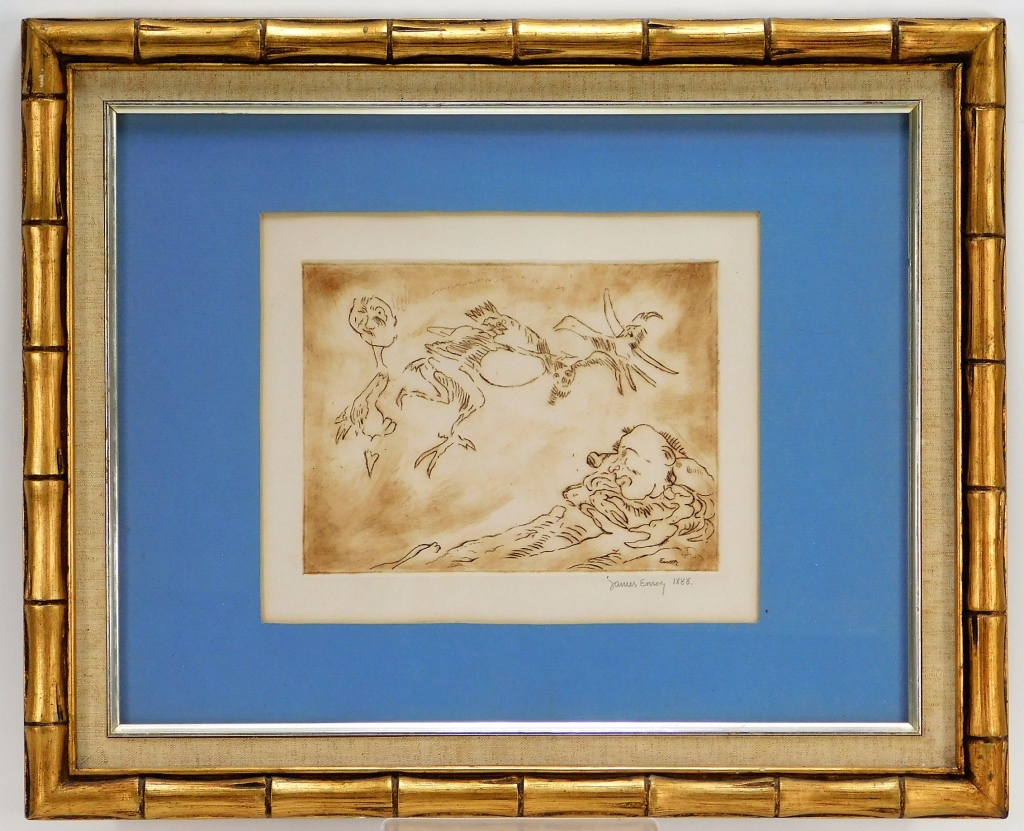 JAMES ENSOR GROTESQUE SURREALIST