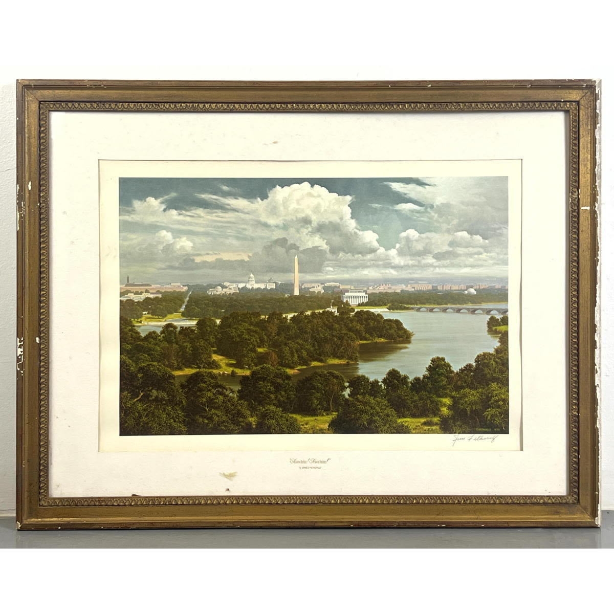 JAMES FETHEROLF Signed. "America!