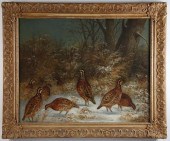 JAMES G. HILL OIL ON CANVAS "Q