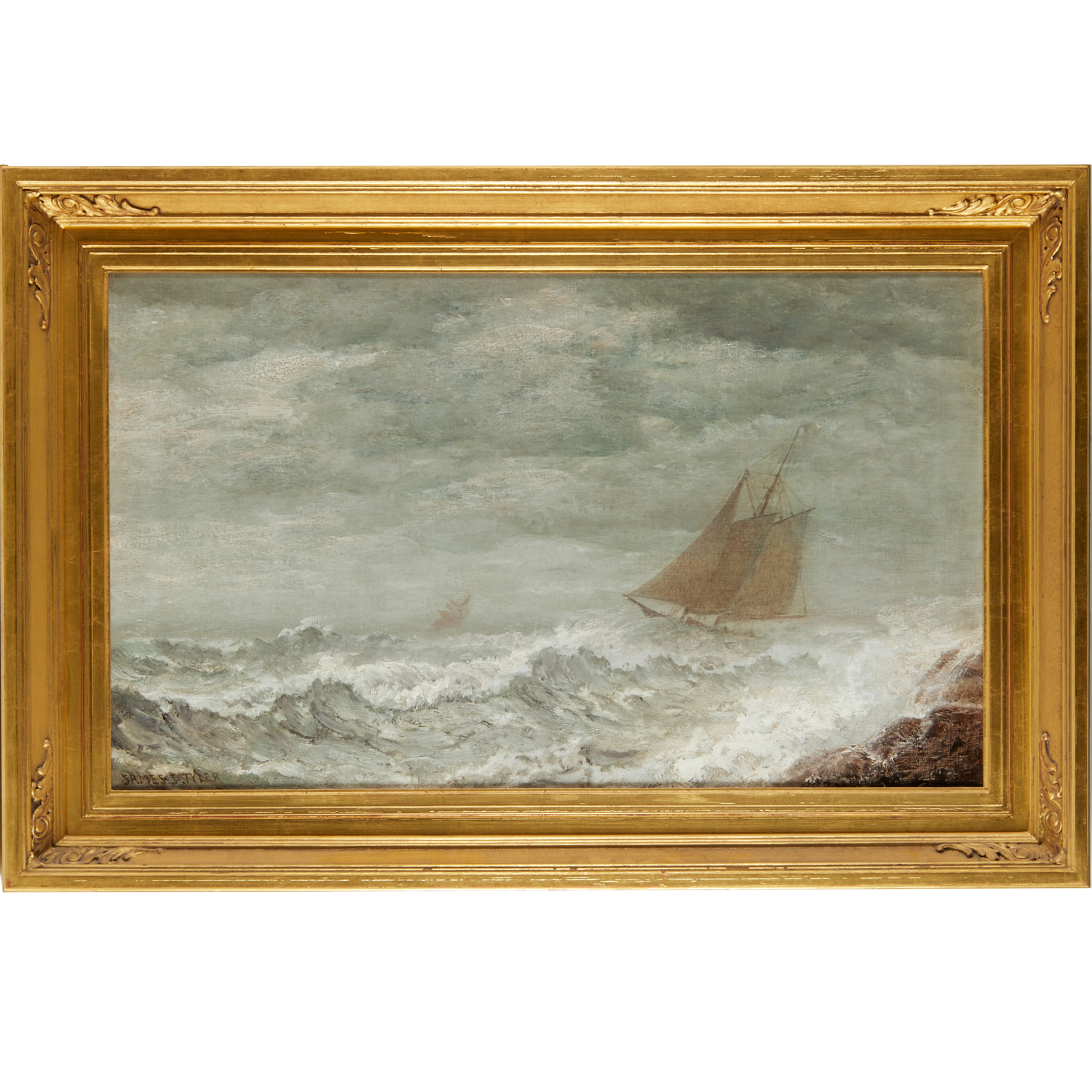 JAMES G. TYLER, OIL ON CANVAS James
