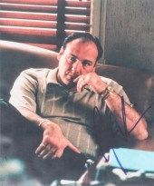 James Gandolfini signed as "To