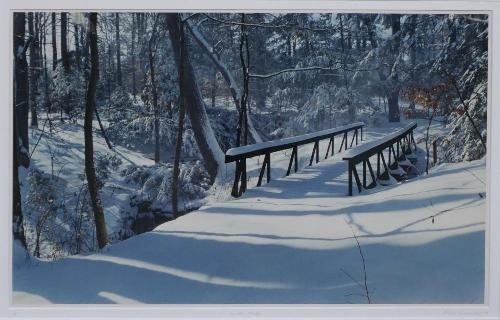 JAMES GIANNAKAS, WINTER BRIDGE,