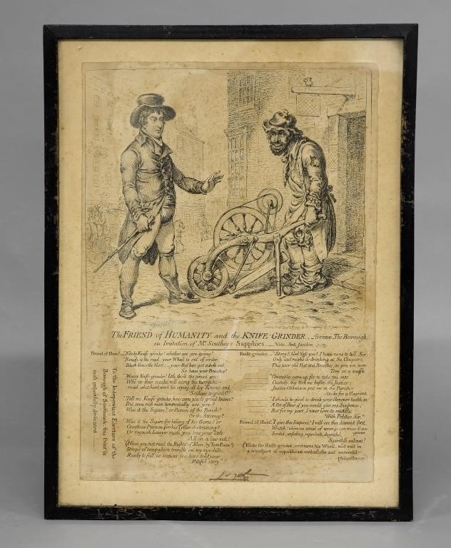 James Gillray 1797 political