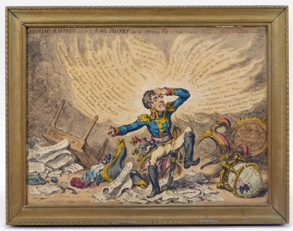 JAMES GILLRAY NAPOLEON ILLUSTRATION