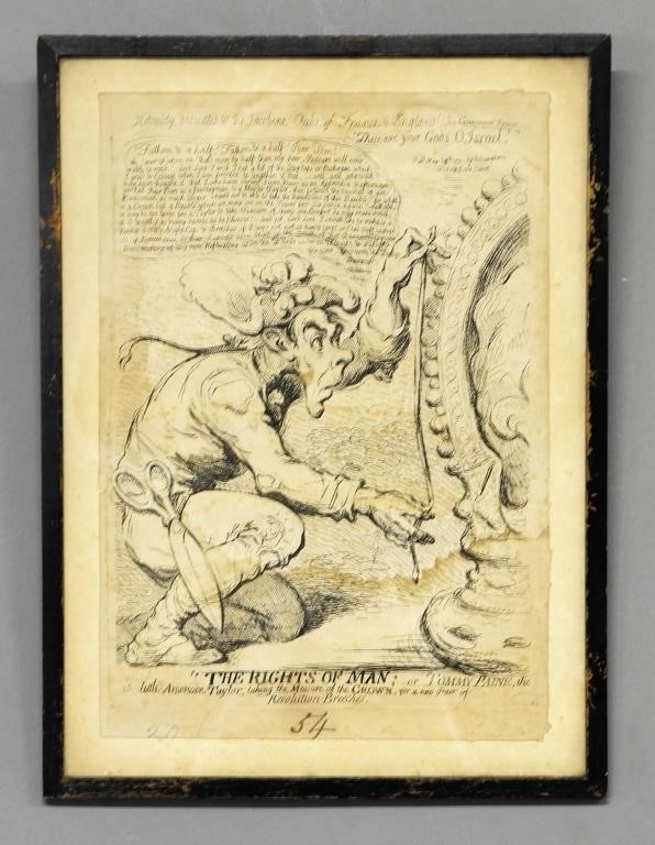 James Gillroy engraving 'The Rights