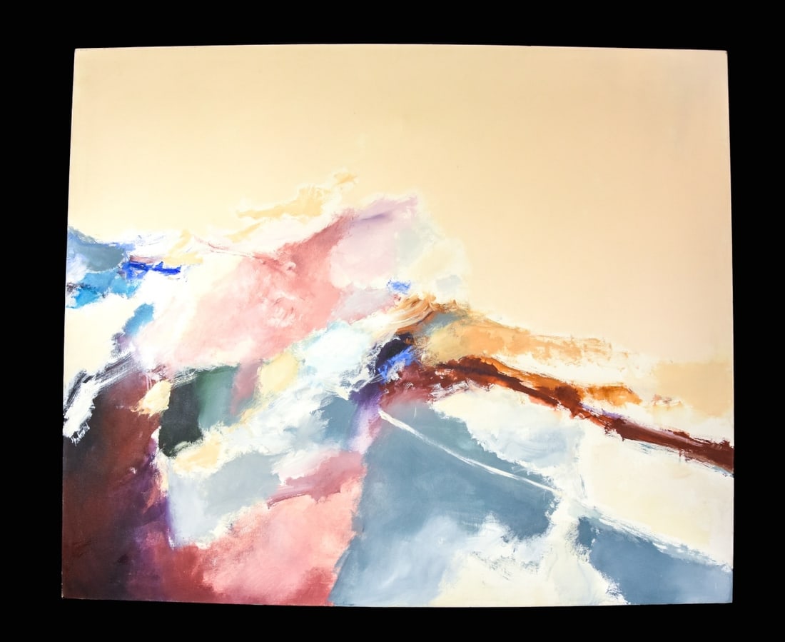 JAMES GRABOWSKI MURAL SIZE ABSTRACT