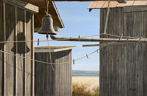 JAMES H. CROMARTIE ACRYLIC ON BOARD