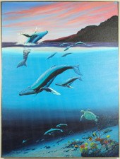 JAMES H. O'NEILL ACRYLIC ON CA