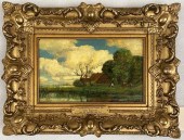 JAMES HAGAMAN, LANDSCAPE O/B(A