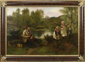 JAMES HARDY II OIL ON CANVAS.