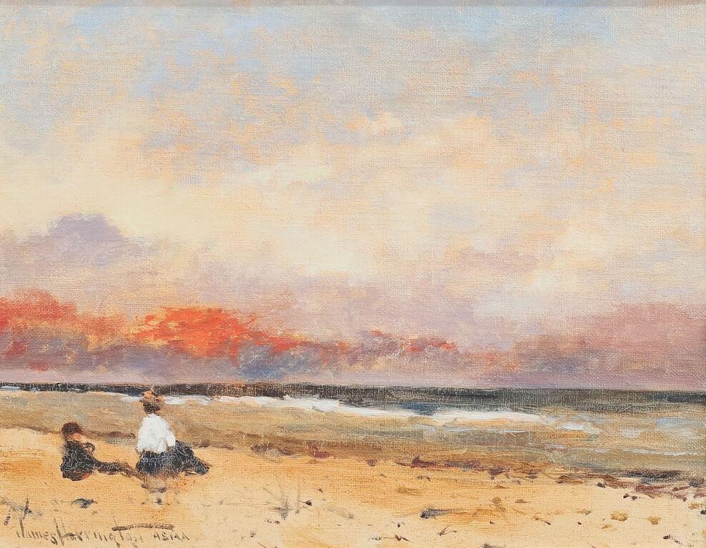 JAMES HARRINGTON OIL ON CANVAS