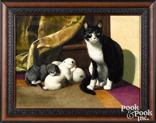 JAMES HENRY BEARD PAINTING OF OF