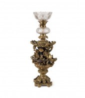 JAMES HINKS & SONS GILT BRONZE