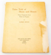 JAMES JOYCE TALES TOLD OF SHEM