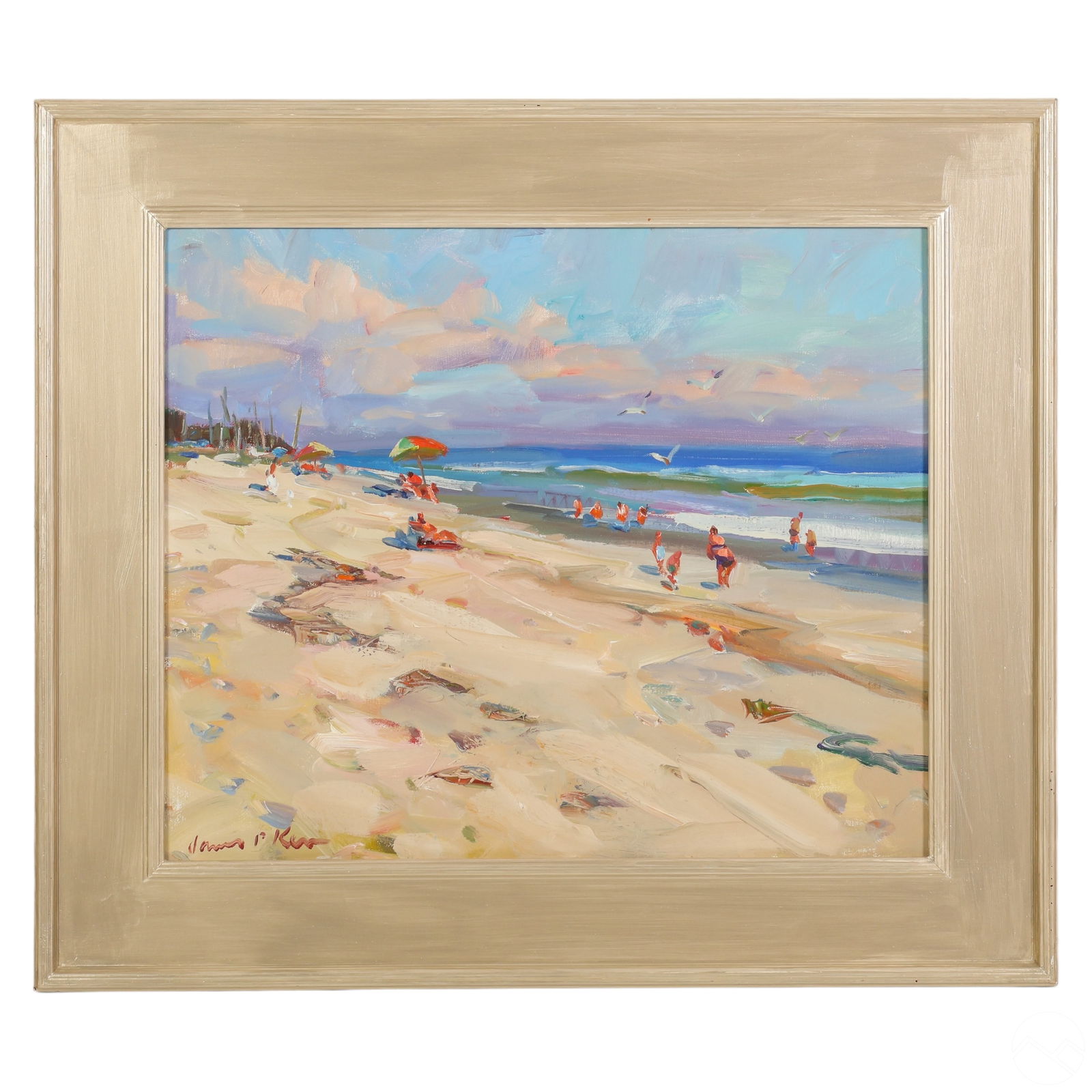 JAMES KERR B.1953 BEACH DAY FLORIDA