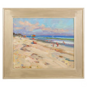 JAMES KERR B.1953 BEACH DAY FL