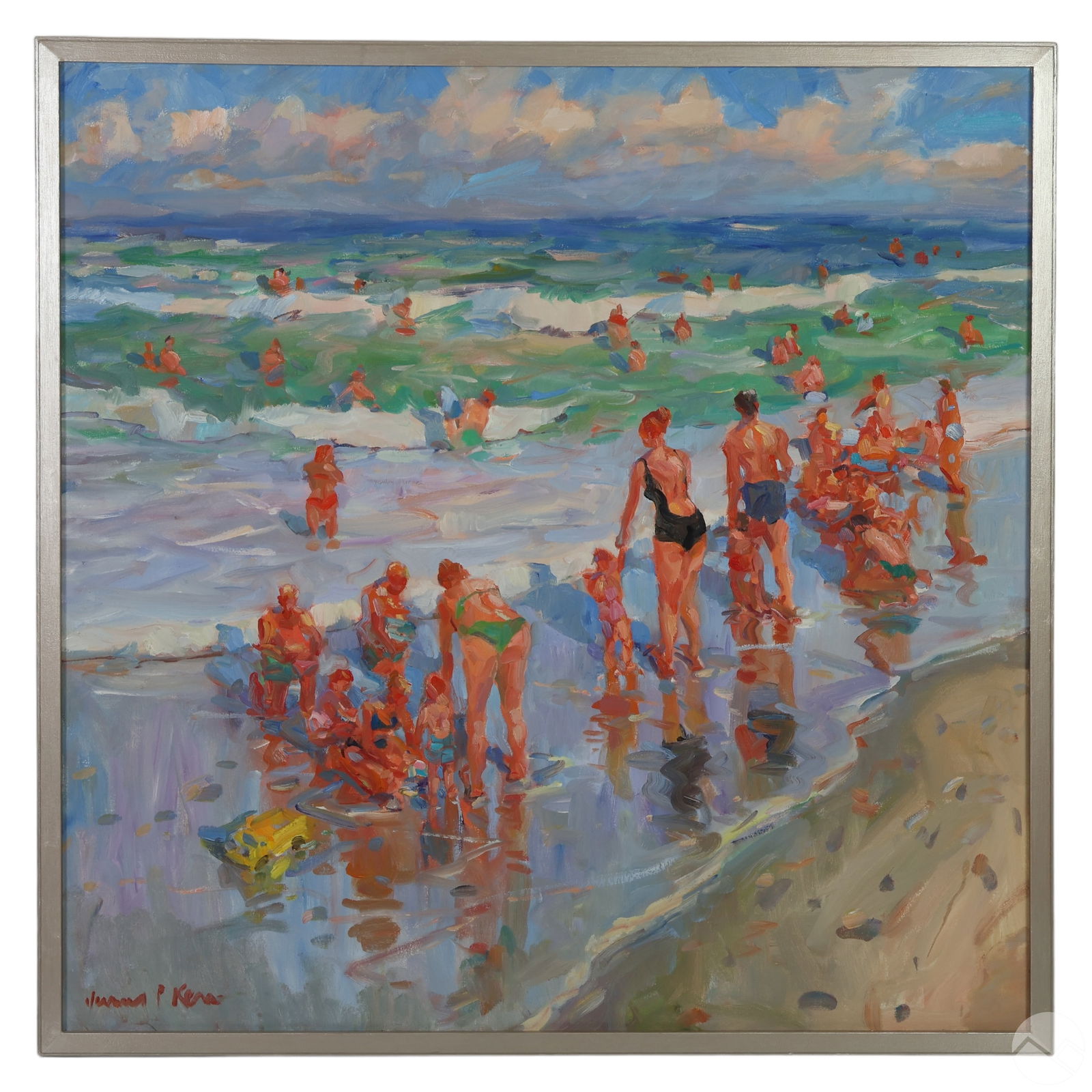 JAMES KERR B.1953 BEACH DAY FLORIDA