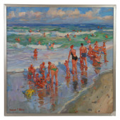 JAMES KERR B.1953 BEACH DAY FL
