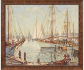 JAMES KING BONNAR OIL ON BOARD