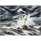 JAMES KIRK MERRICK, WATERCOLOR