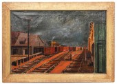 JAMES LECHAY 'RAILROAD STATION