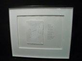 James LoParo framed poetry art
