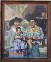 JAMES LUNNON (1897-1954, NC &