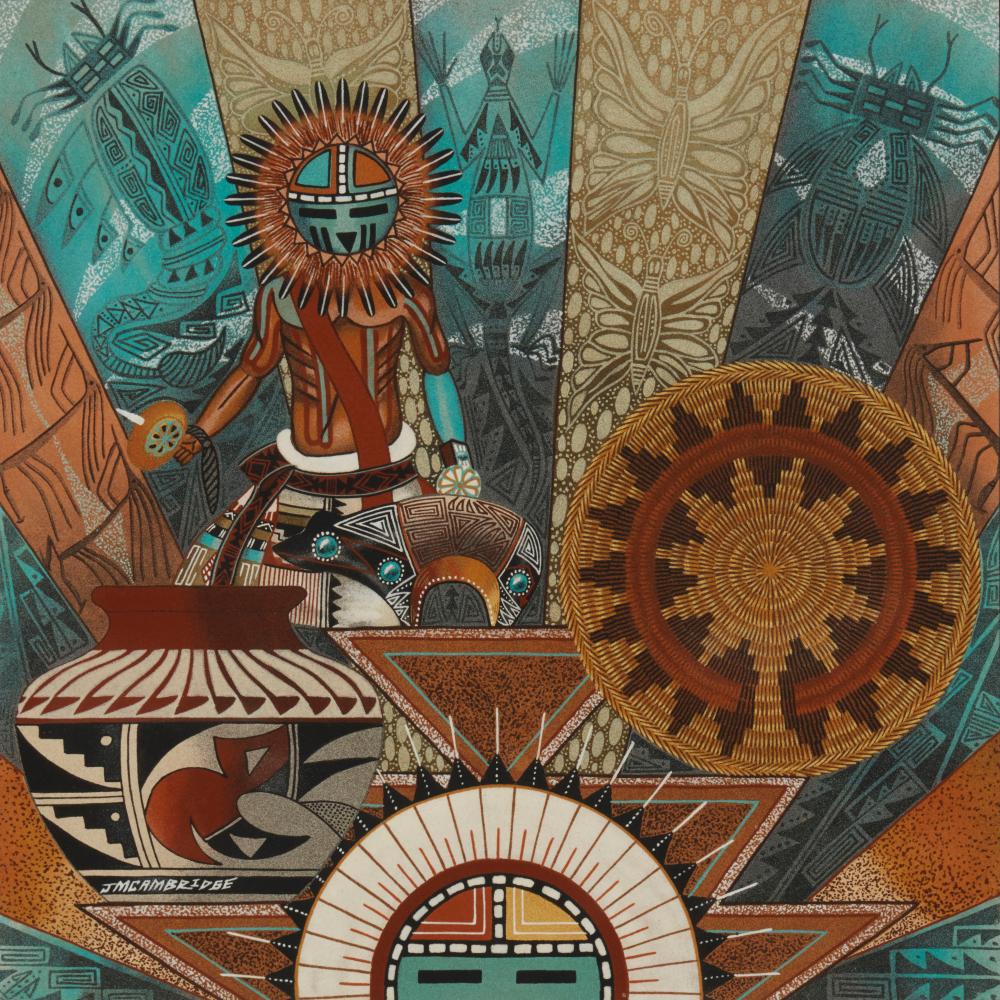 JAMES M. CAMBRIDGE, (B. 1954), HOPI